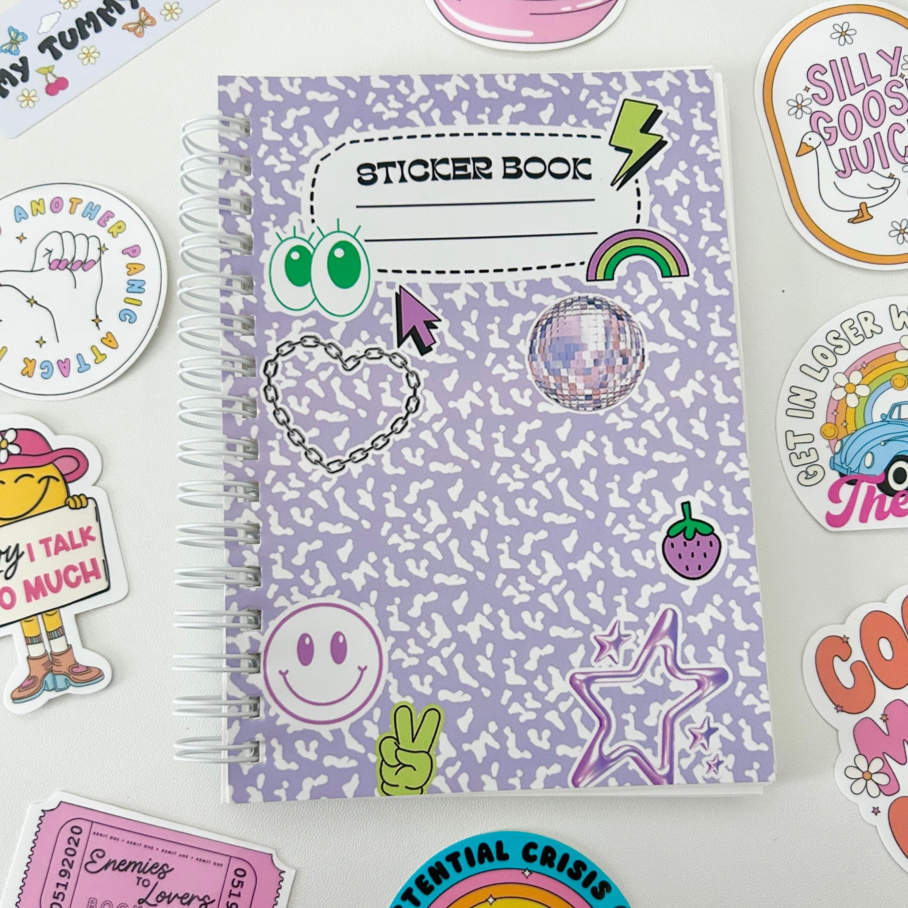 Sticker Book  Sticker Collecting Journal – Happyish Brand