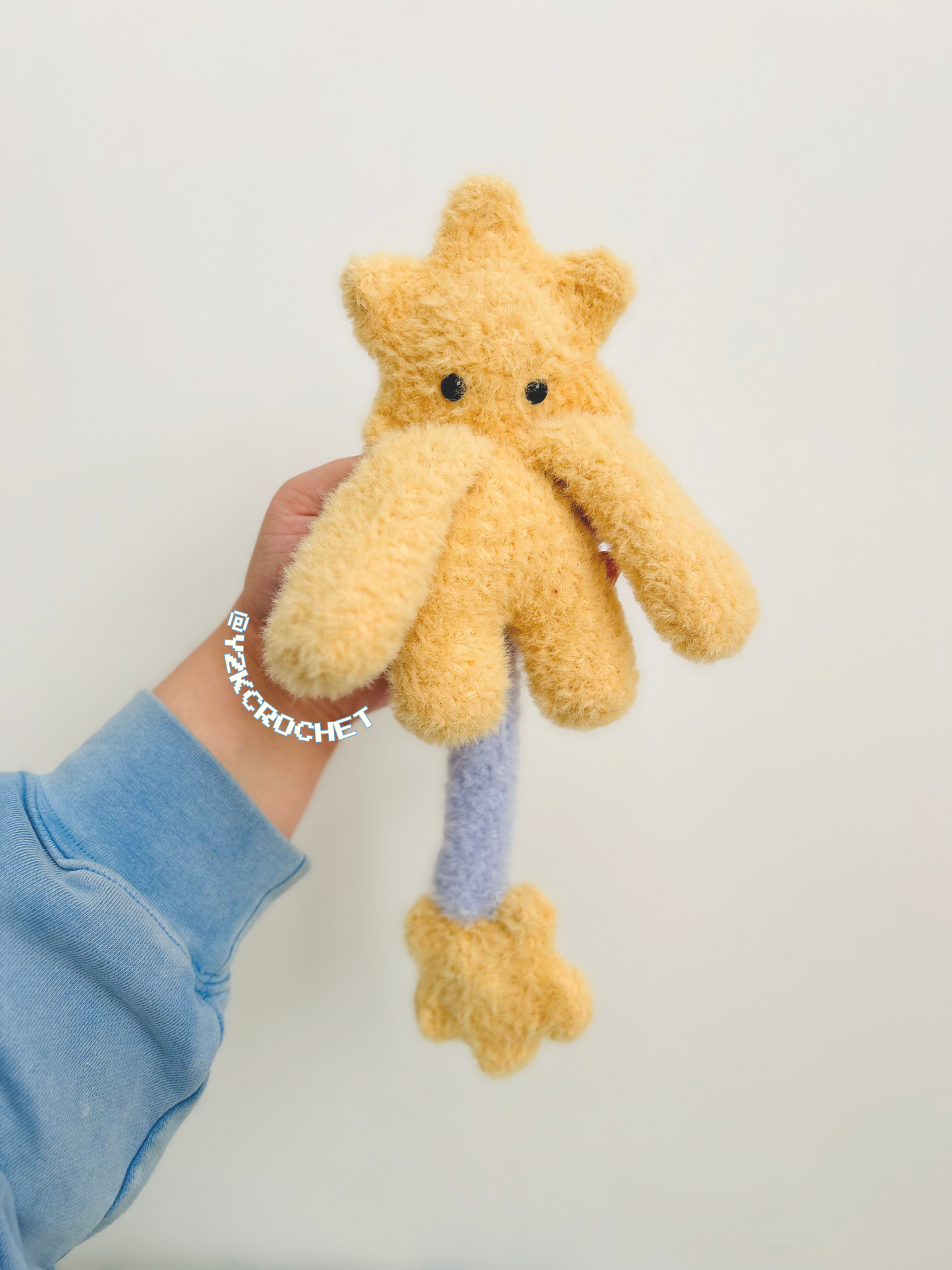 Hero the Star Boy - Made to Order - Handmade Crochet Plushie