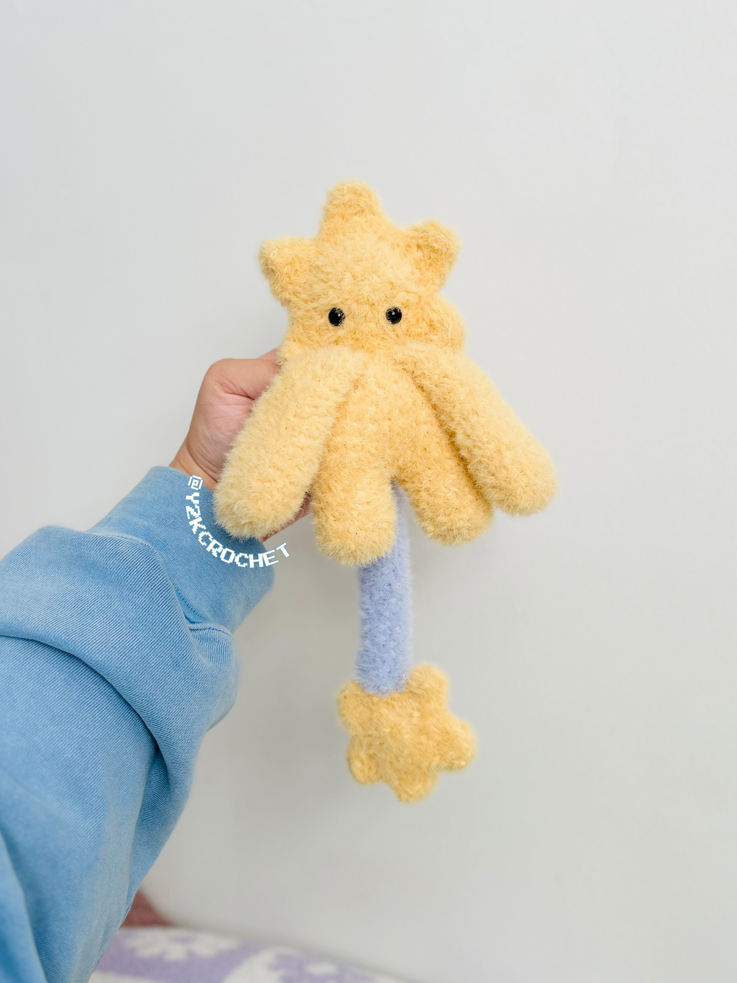 Hero the Star Boy - Made to Order - Handmade Crochet Plushie