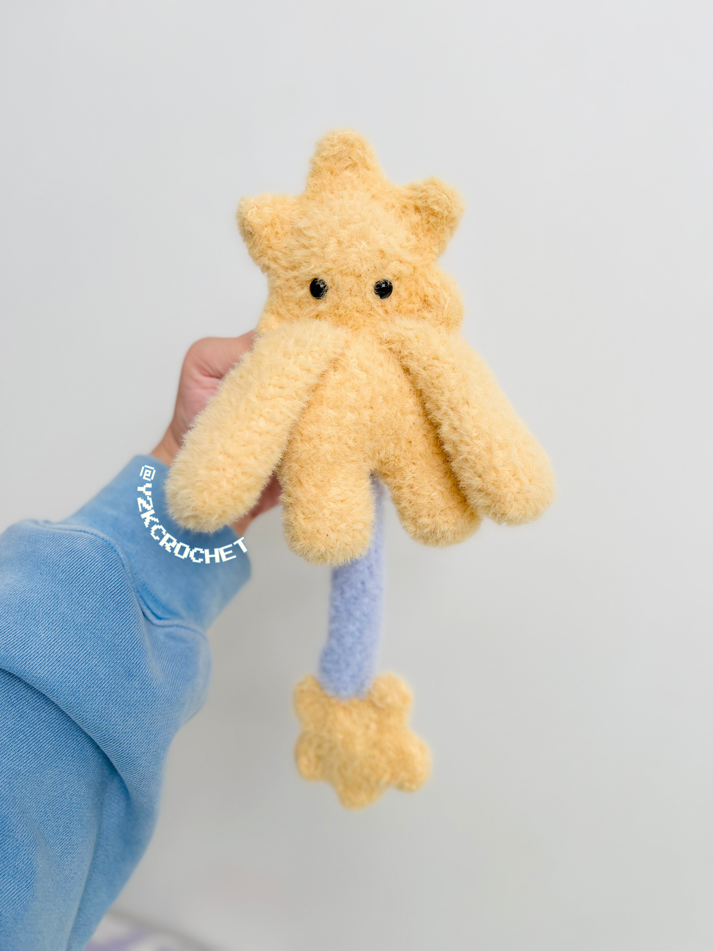 Hero the Star Boy - Made to Order - Handmade Crochet Plushie