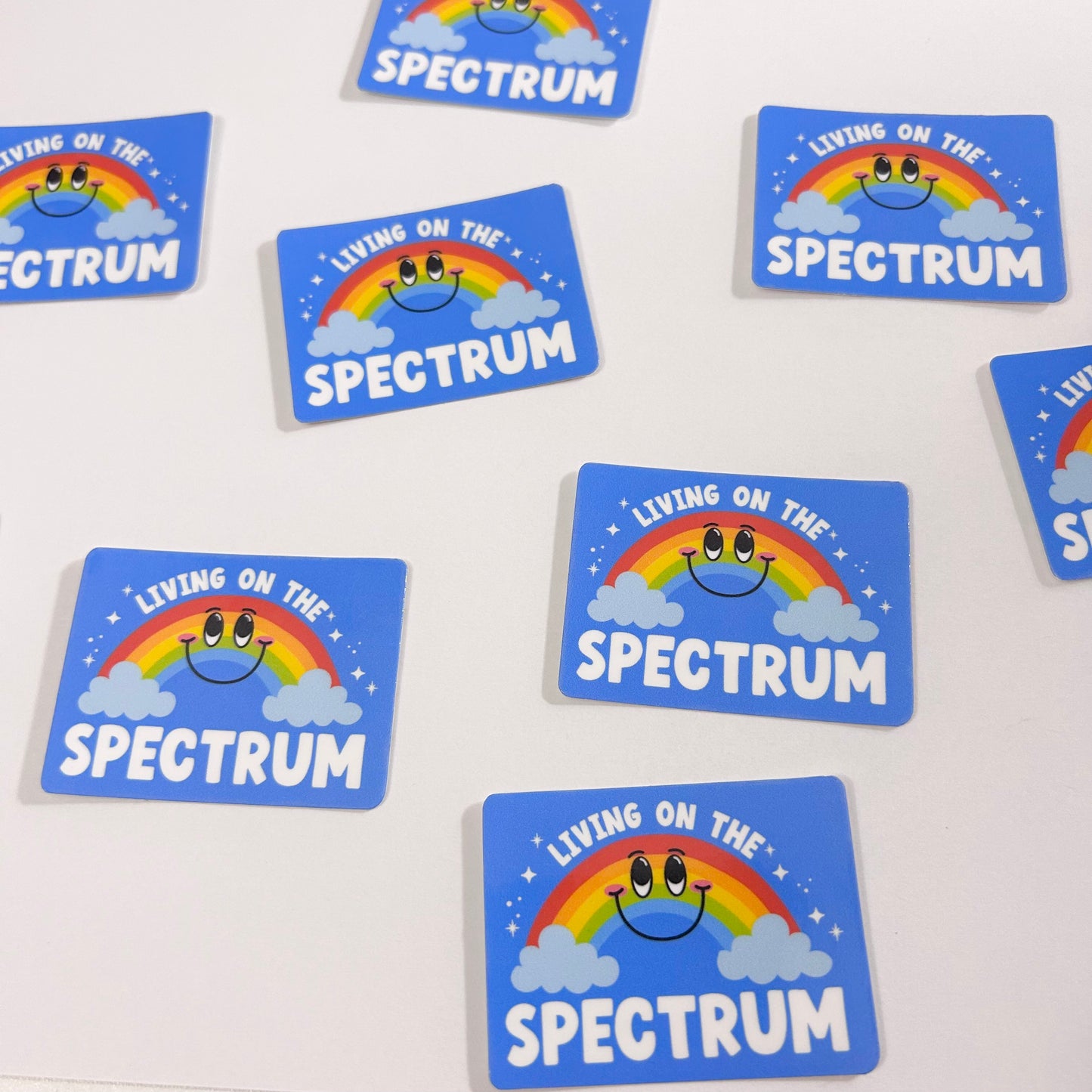 Living on the Spectrum Autism Awareness Sticker