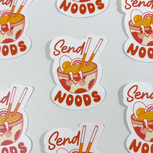 Send Noods Sticker - Pasta Pun