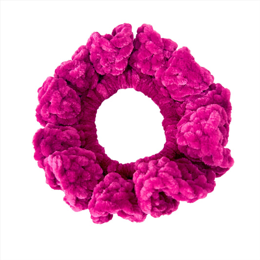 Orchid - XL Crochet Velvet Scrunchie