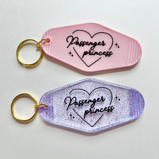 Passenger Princess - Cute Motel Keychain