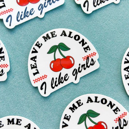 I Like Girls Sticker