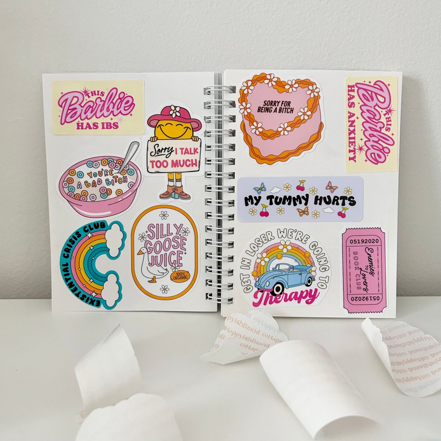 Sticker Book | Sticker Collecting Journal