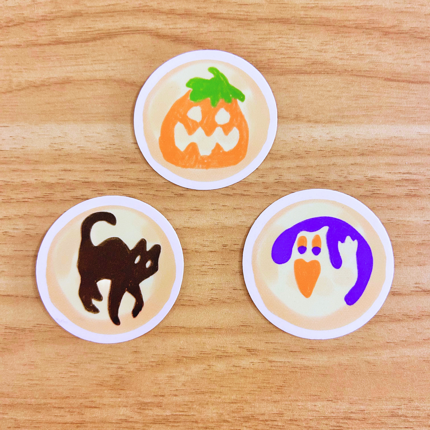 Spooky Cookie Sticker - Pillsbury Halloween Sugar Cookie Stickers