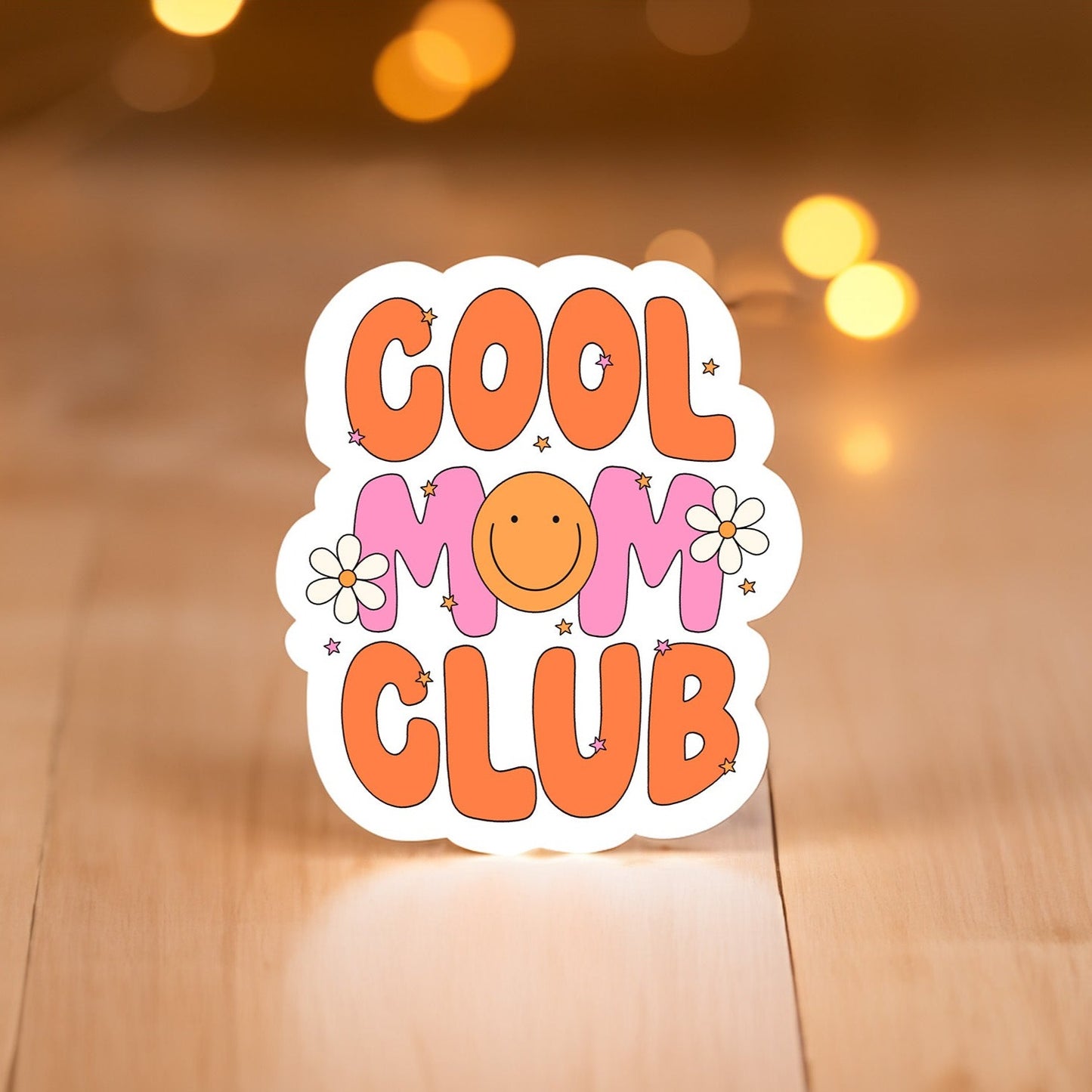 Cool Mom Club Sticker