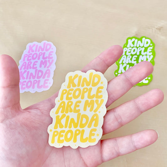 Kind People Sticker