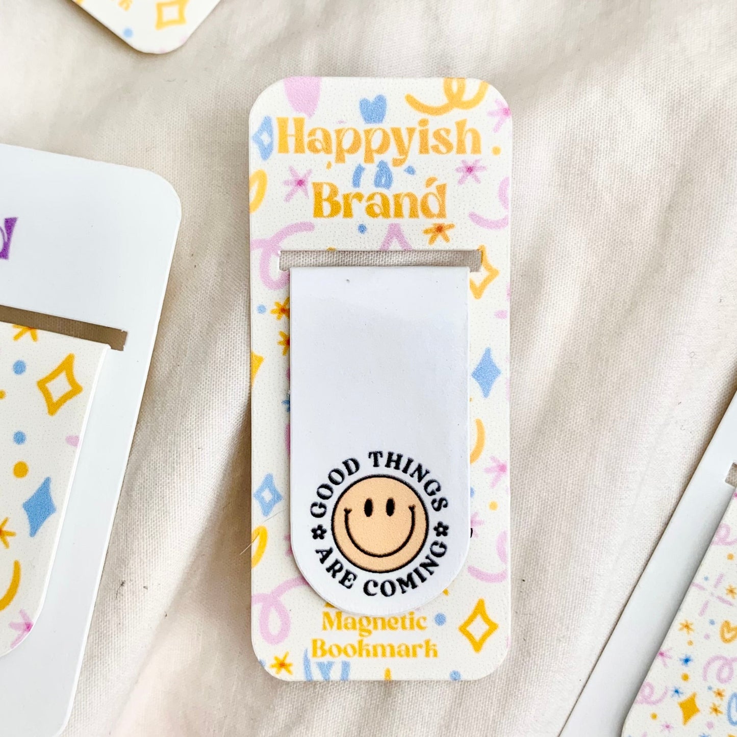 Magnetic Bookmarks | Smiley 1-Pack