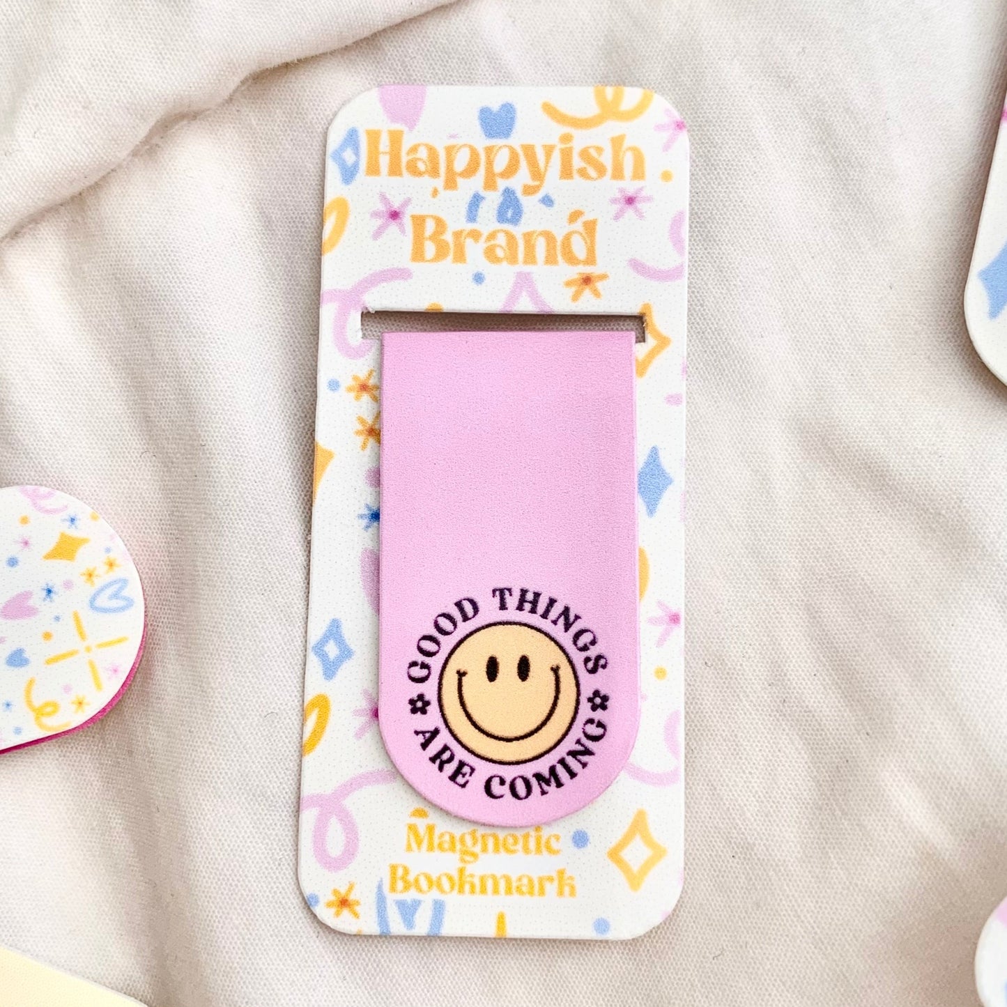 Magnetic Bookmarks | Smiley 1-Pack