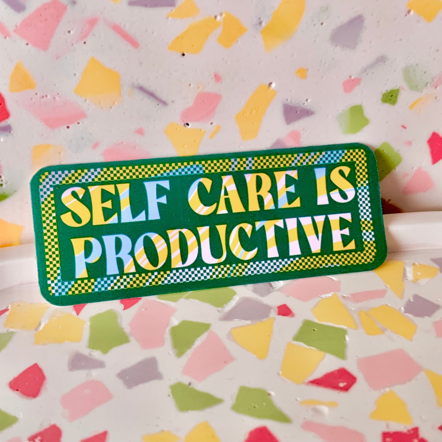 Self Care is Productive Sticker